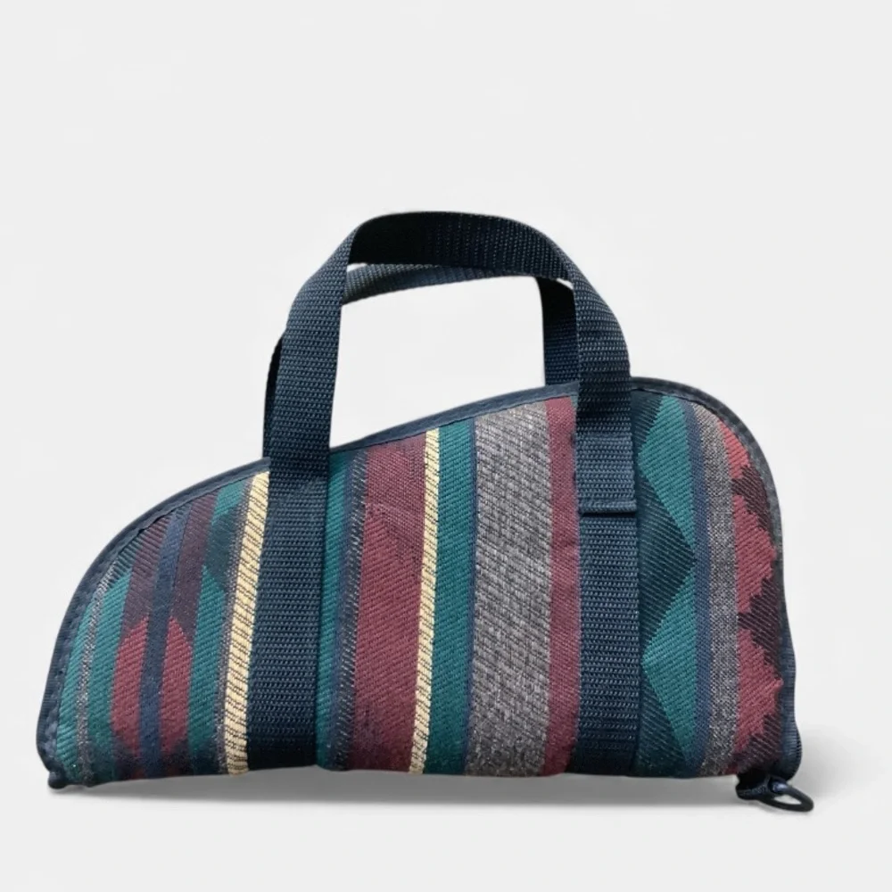 Southwestern Tapestry Pistol Case With Handles Medium Outdoor Cabincore Hunting